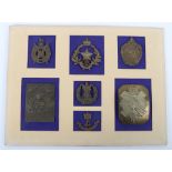 * Display Board of Scottish Regimental Bagdes