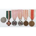 6x Polish Republic Military Medals