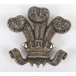 Hallmarked Silver 10th Hussars Arm Badge