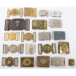 Quantity of Foreign Nationalities Belt Buckles