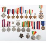 Grouping of WW2 British Campaign Medals