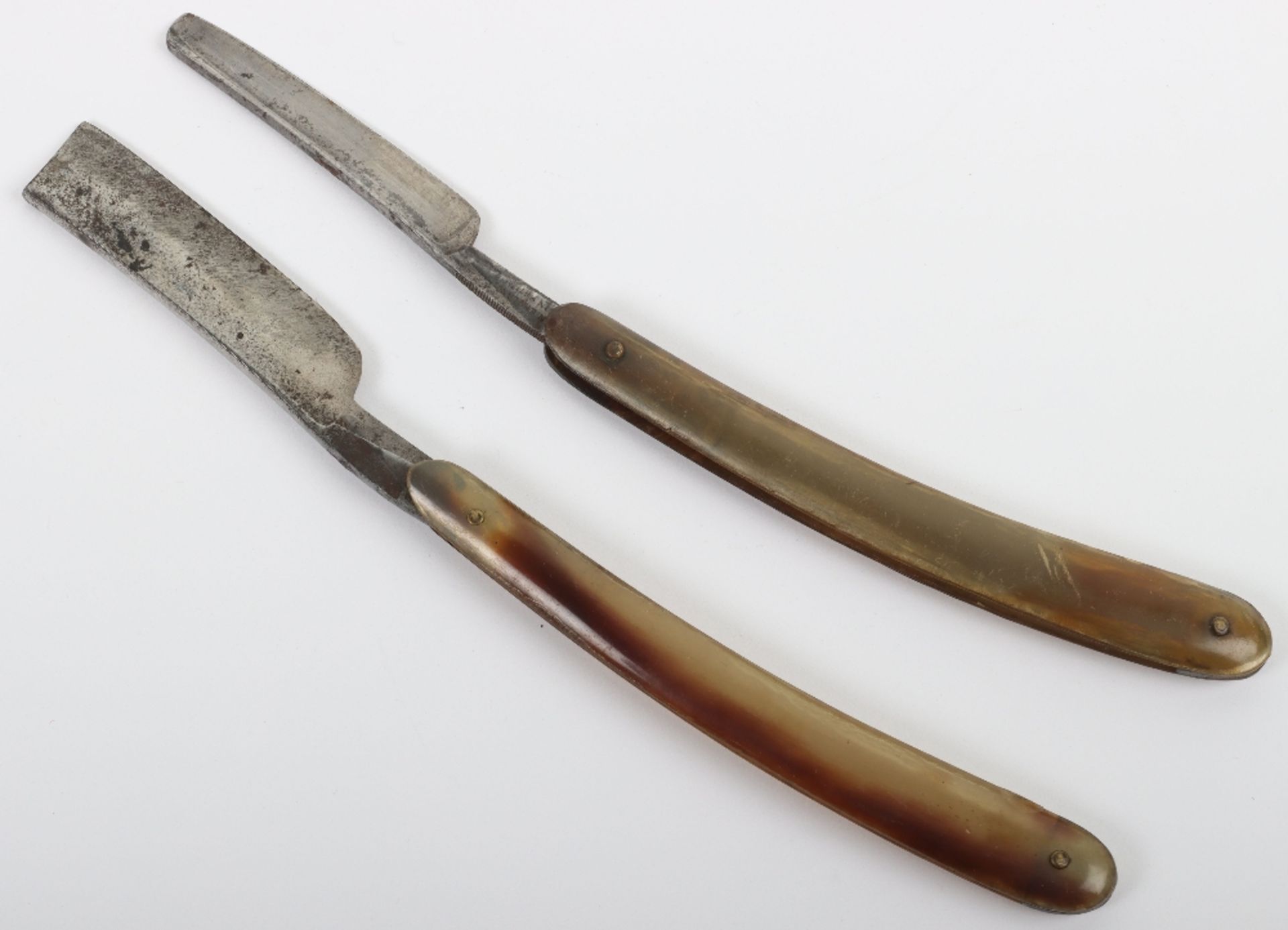 2x Great War Period Cut Throat Razors - Bild 2 aus 4