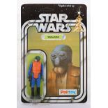 Palitoy Star Wars Walrus Man Vintage Original Carded Figure