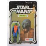 Palitoy Star Wars Walrus Man Vintage Original Carded Figure