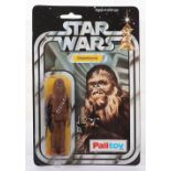 Scarce Palitoy Star Wars Chewbacca Vintage Original Carded Figure