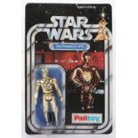 Palitoy Star Wars See-Threepio (C-3PO) Vintage Original Carded Figure