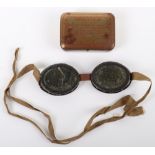 Pair of WW2 British Forces Ski Goggles