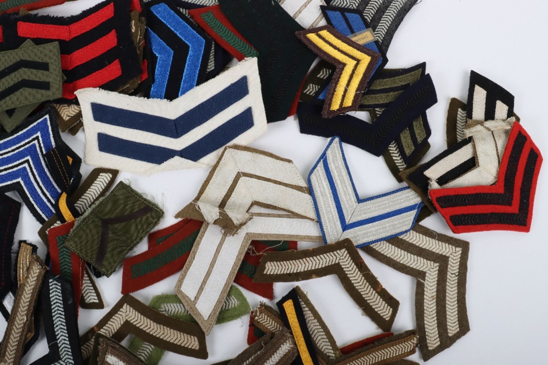 Quantity of British Cloth Rank Stripes - Image 2 of 3