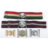 British Army Stable Belts and Buckles
