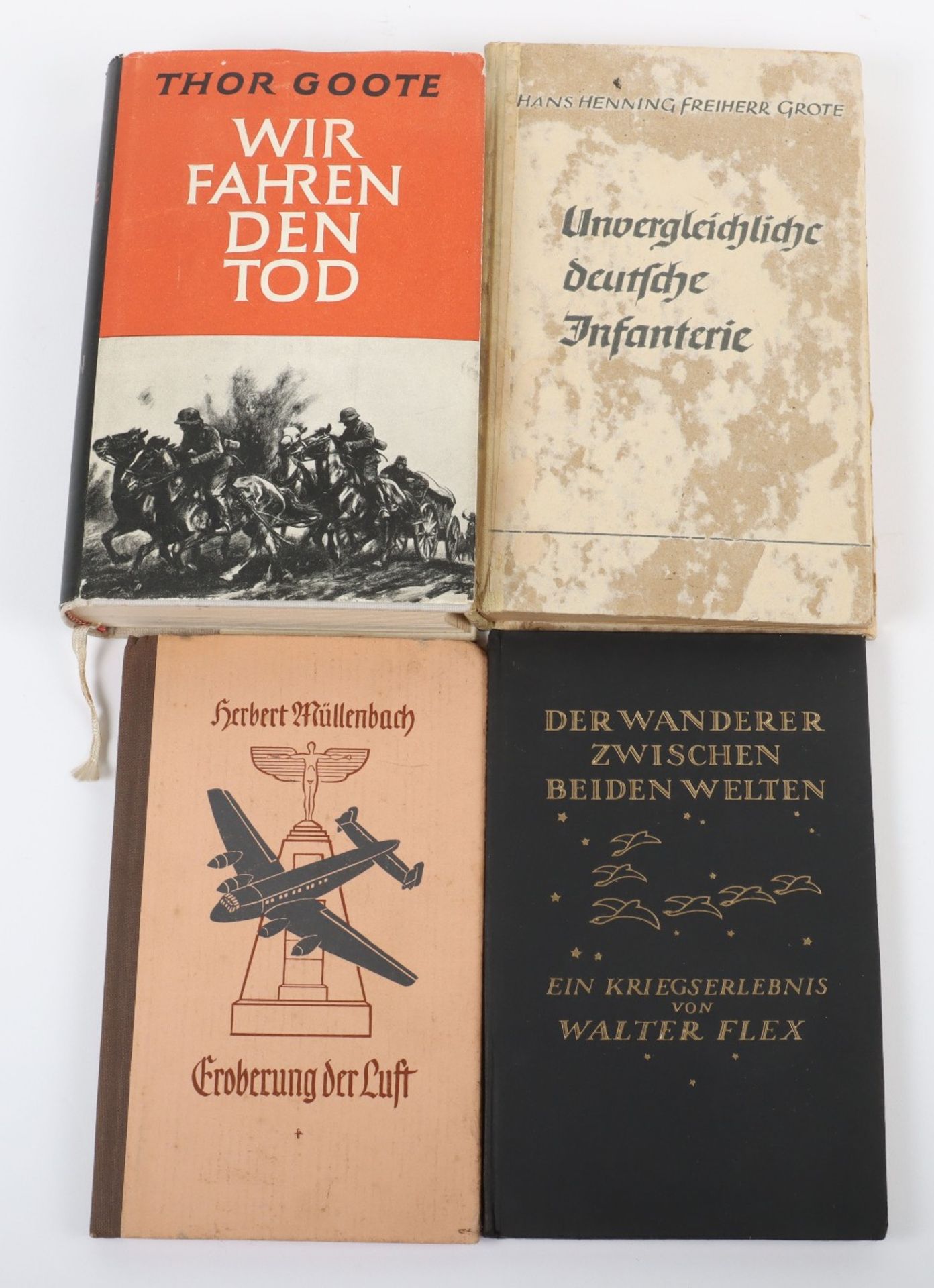4x Third Reich Period Books