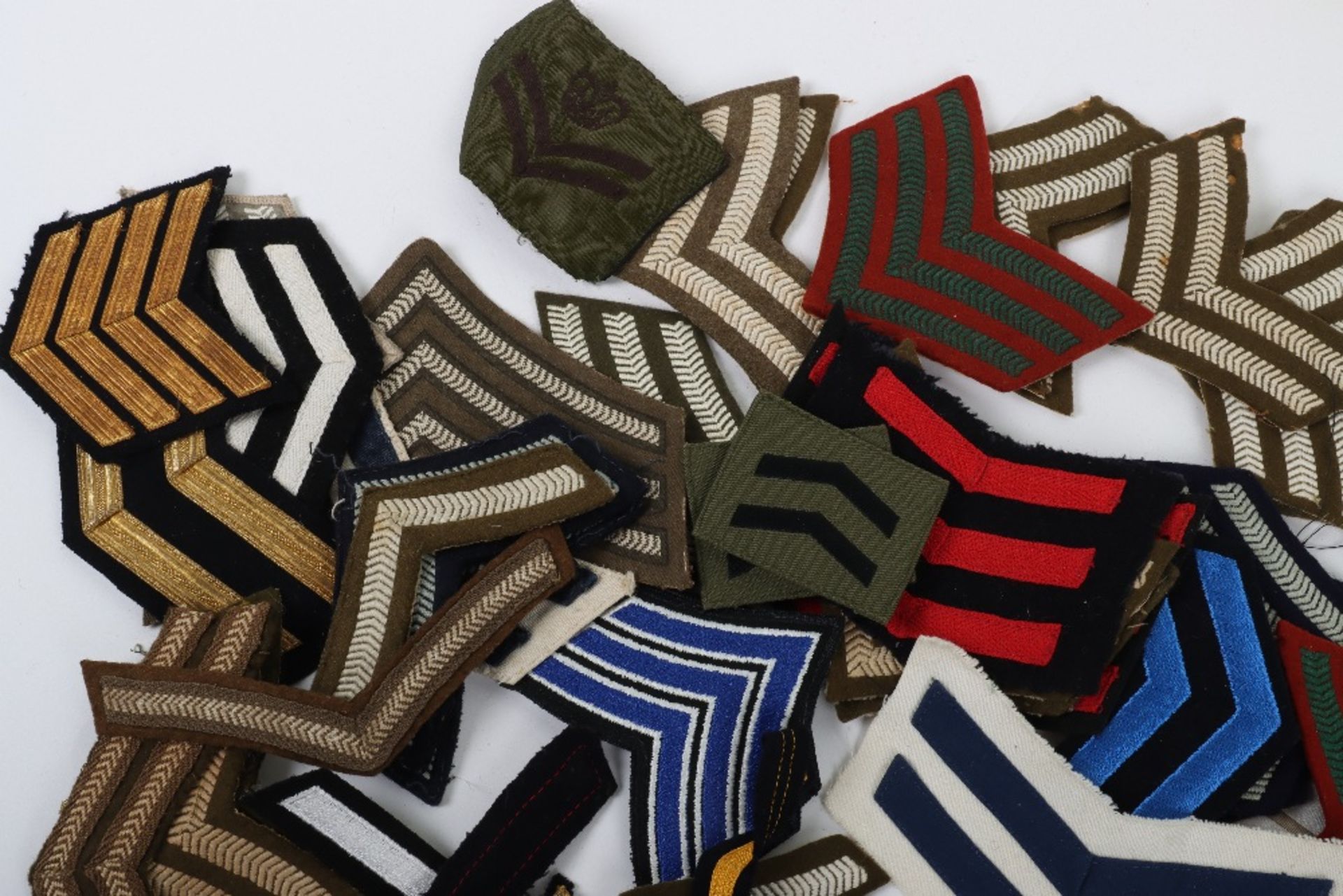 Quantity of British Cloth Rank Stripes - Image 3 of 3