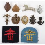 Group of British Military Badges