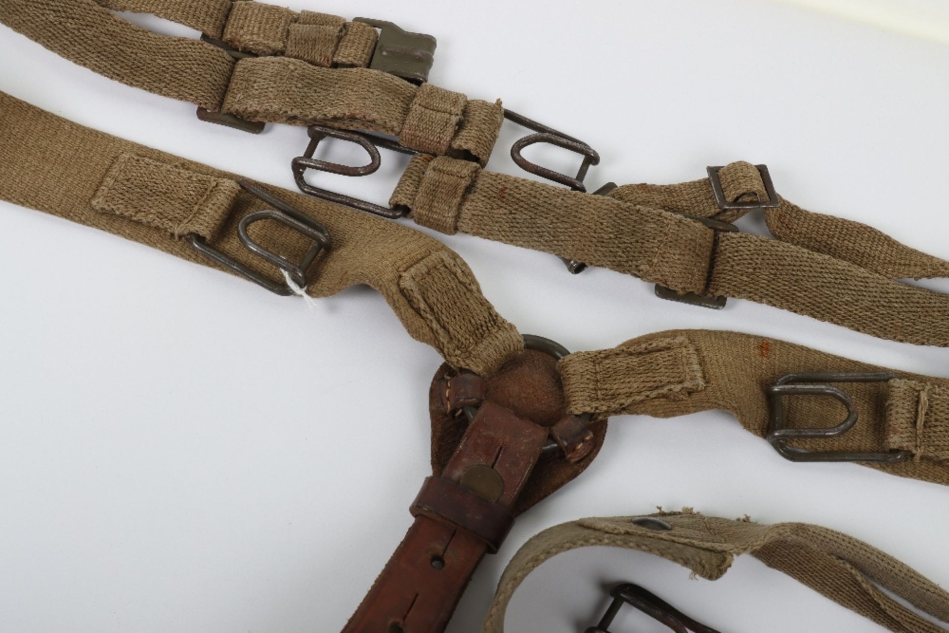 2x Pairs of Afrikakorps (D.A.K) Style Equipment “Y” Straps - Image 3 of 6