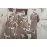 Edwardian Photograph of Naval Officers Including Admiral Charles William de la Poer Beresford