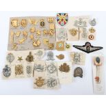 Selection of Belgium Military Badges and Insignia