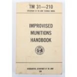 1969 US War Office Department of the Army Technical Manual – Improvised Munitions Handbook