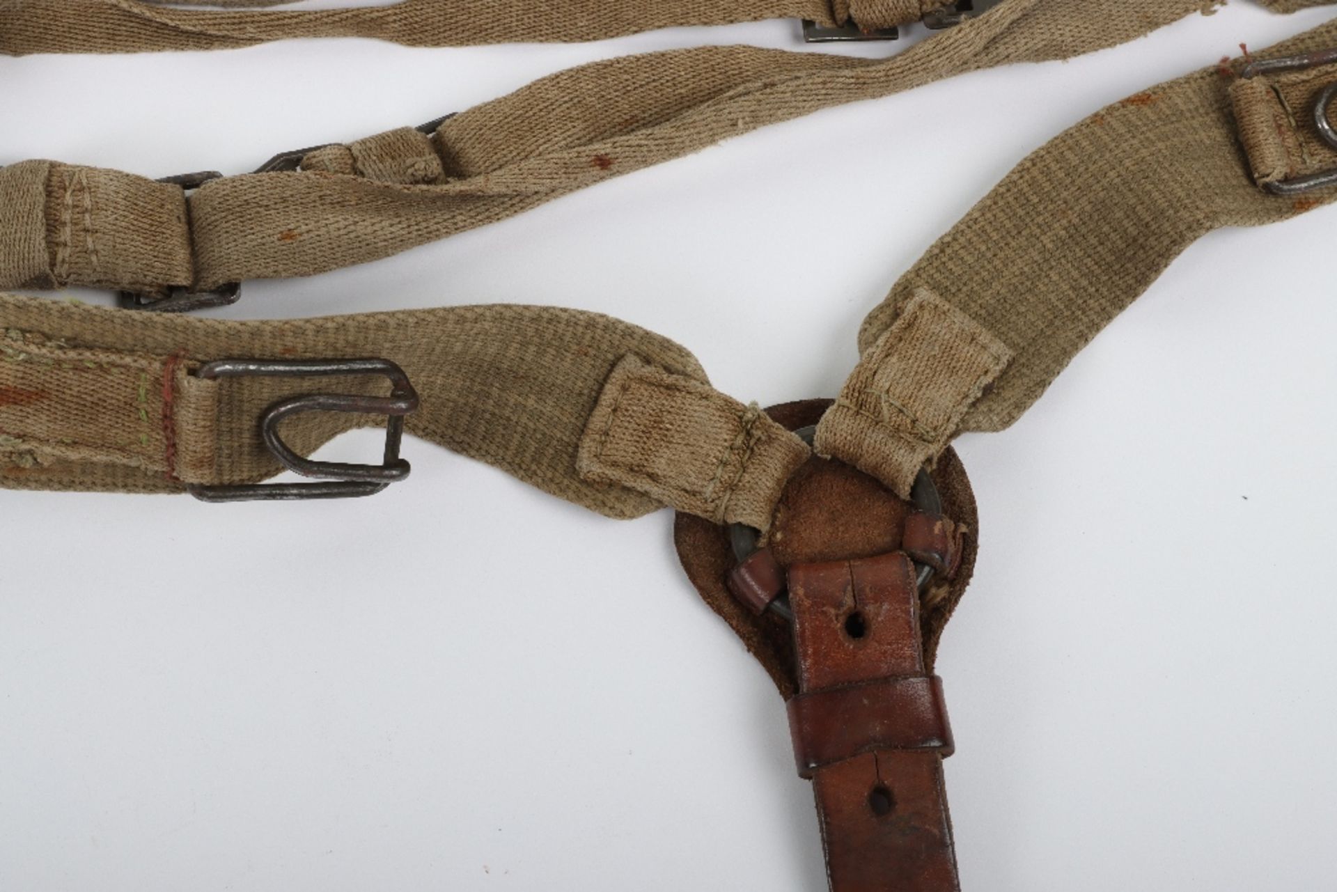 2x Pairs of Afrikakorps (D.A.K) Style Equipment “Y” Straps - Image 2 of 6