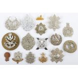 Selection of Mostly Scottish Regiments Glengarry / Headdress Badges