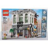 Lego Creator 10251 “Brick Bank” boxed set