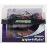 Two F1 Boxed Scalextric Models