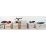 Five Franklin Mint boxed models