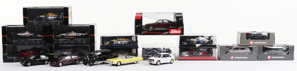 Mixed diecast model cars