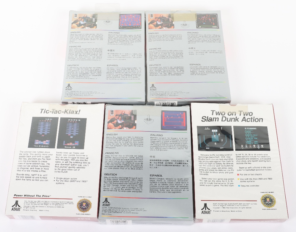 Atari 2600 Games in trade box - Image 2 of 2