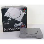 1997 Sony PlayStation SCPH-7002 boxed console