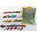 Collection of Mixed Diecast in two Matchbox carry cases