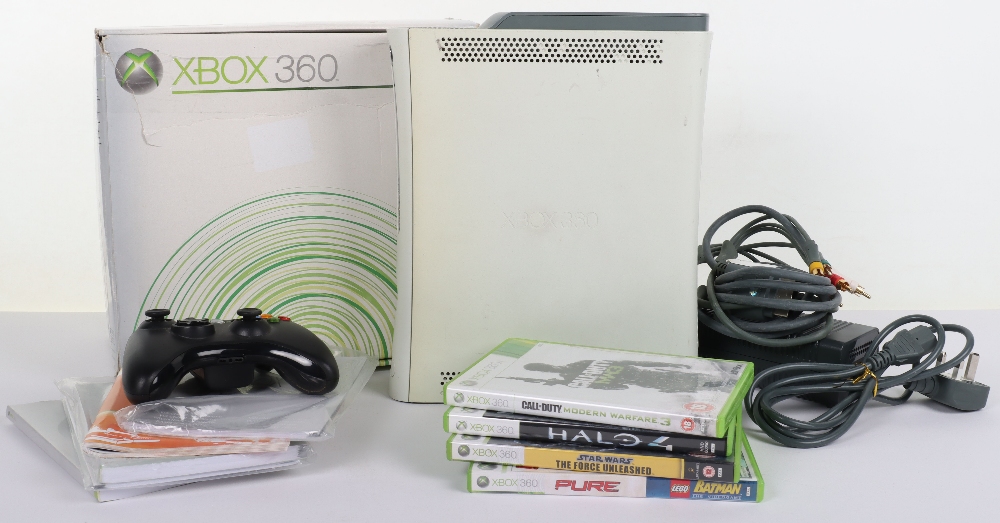 2006 Microsoft Xbox 360 console with games