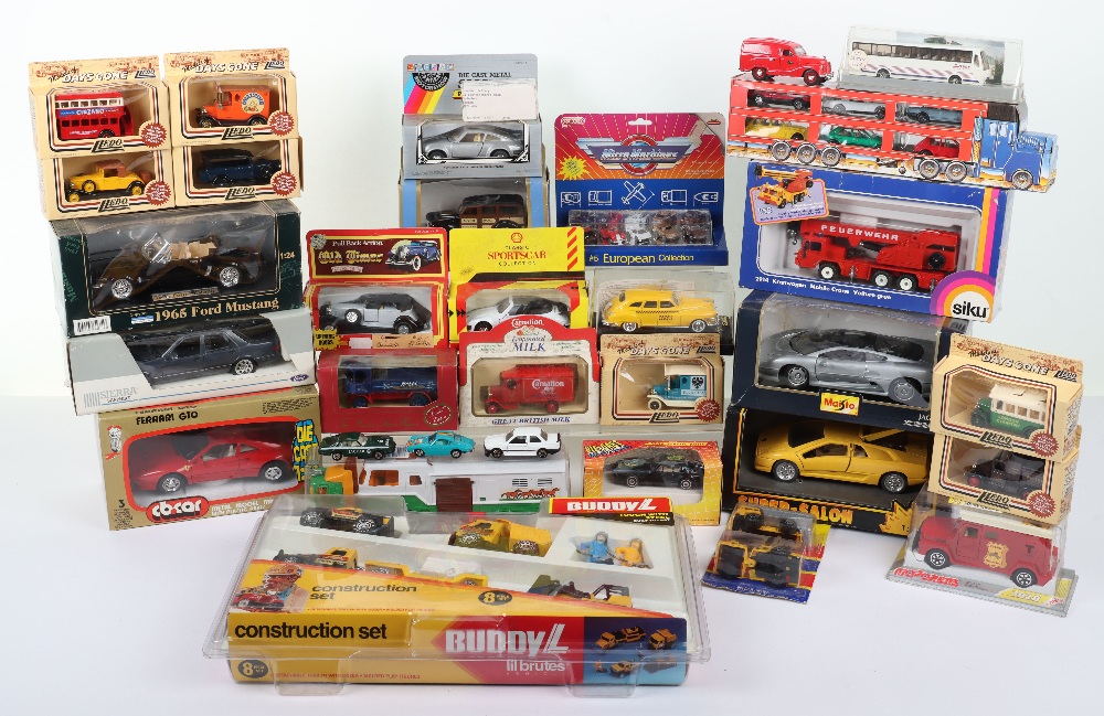 Quantity of Boxed Die-cast model cars, including, 8 Ledo branded models ...