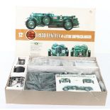 Airfix 1:12 scale 1930 Bentley 4 ½ Litre Supercharged plastic kit