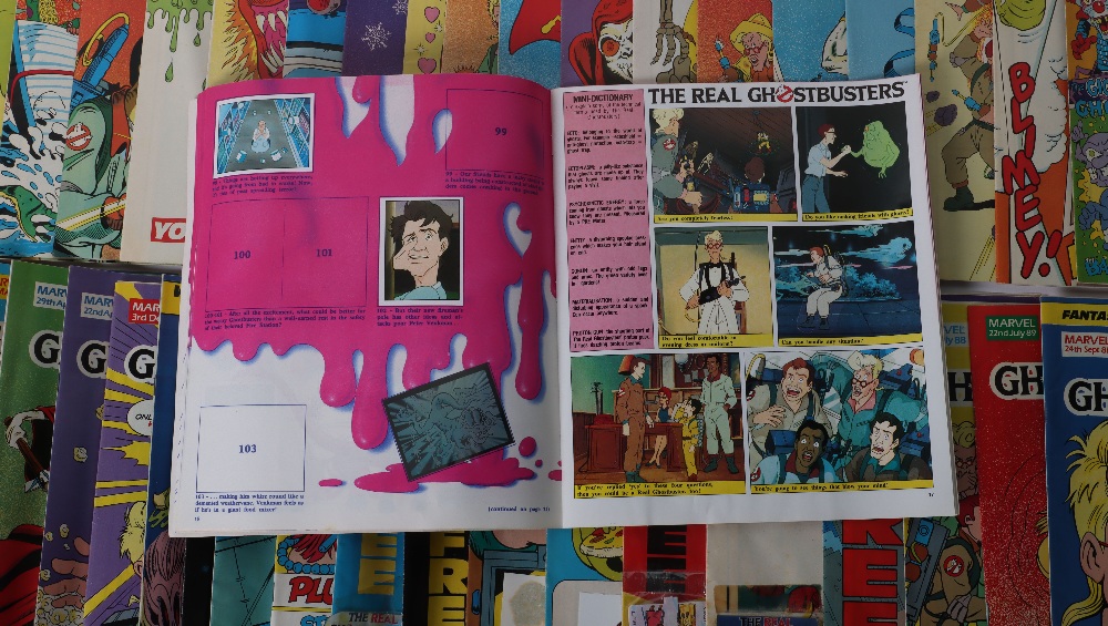 The Real Ghostbusters Panini sticker album and comics - Image 3 of 4