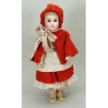 Steiner Figure A bisque head Bebe doll, size 9, French circa 1890,