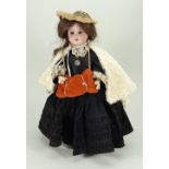 S.F.B.J 60 bisque head doll, circa 1910,