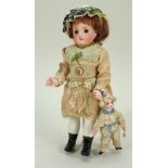 A ‘Petite Francais’ J Verlingue all bisque doll, French 1920s,