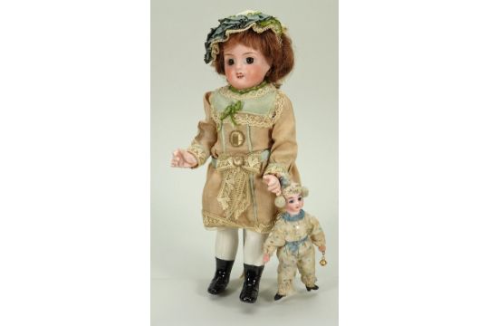 A ‘Petite Francais’ J Verlingue all bisque doll, French 1920s,