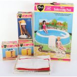 Collection of boxed Pedigree Sindy Furniture and Accessories, 1970s,