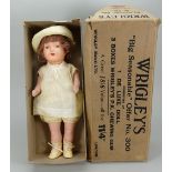 Interesting Wrigley’s Big Seasonable De Luxe Doll,