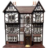 ‘Welford Grange’ a large and impressive mock Tudor Dolls House, made by George Louis Platnauer circa