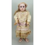 Steiner Figure A bisque head Bebe doll, French circa 1890,