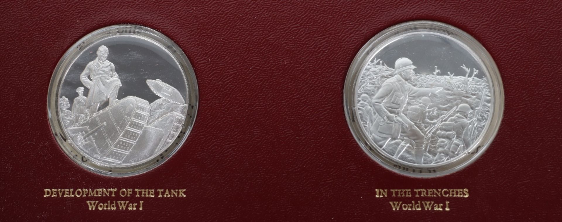 A set of twenty four Churchill Centenary Medals in silver gilt - Image 5 of 7