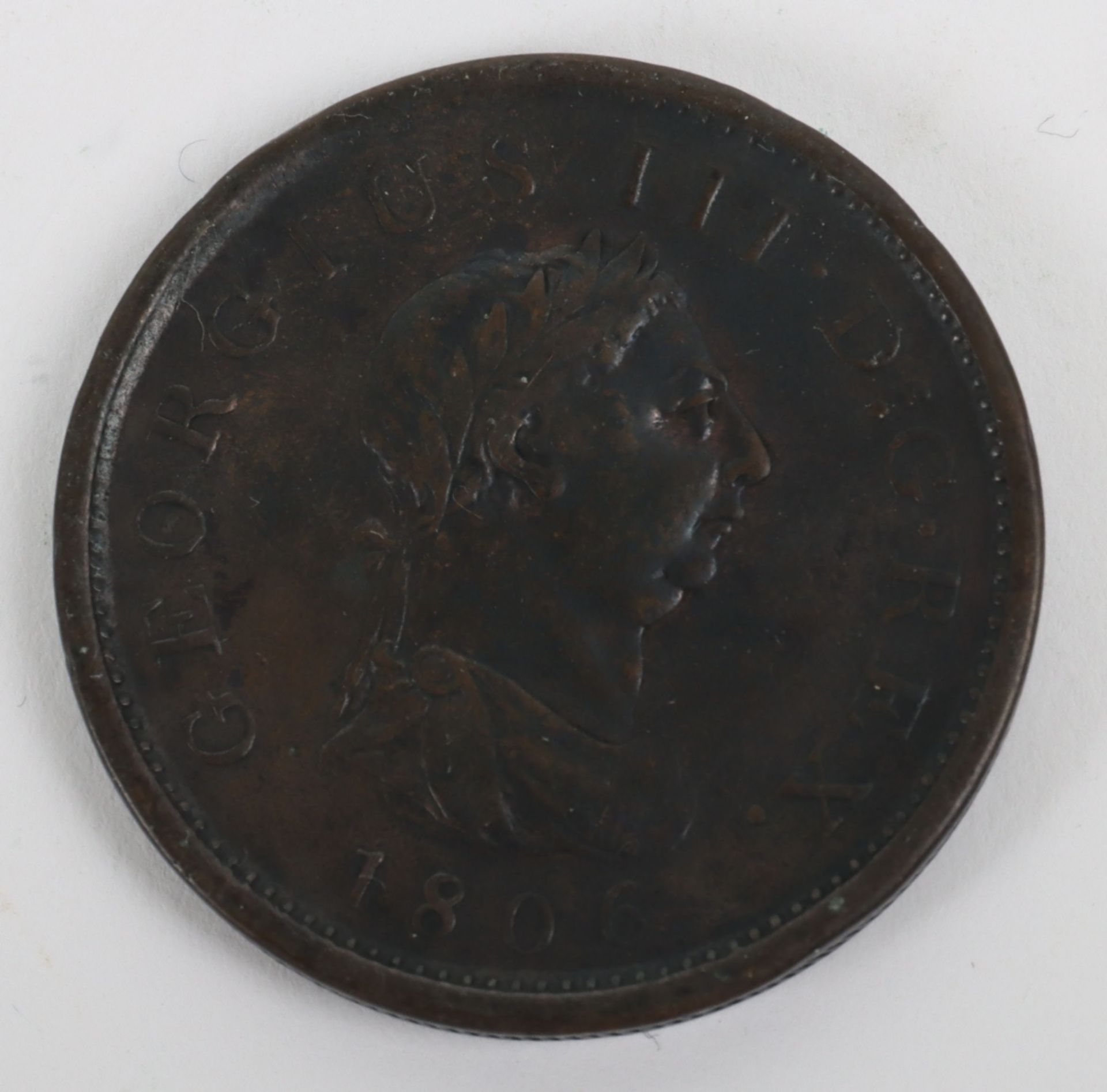 George III (1760-1820), Penny, 1806