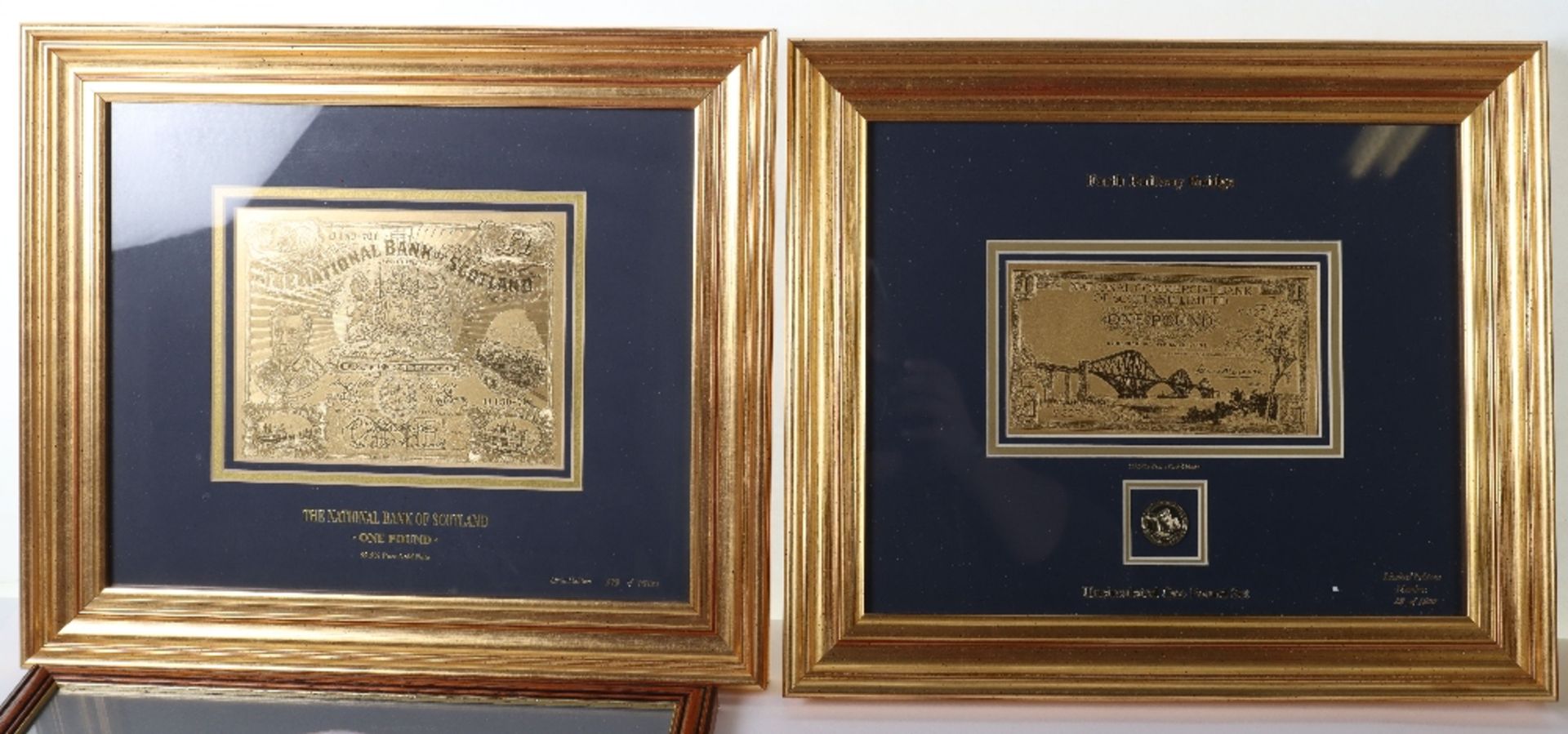 Framed coins and notes - Image 3 of 3