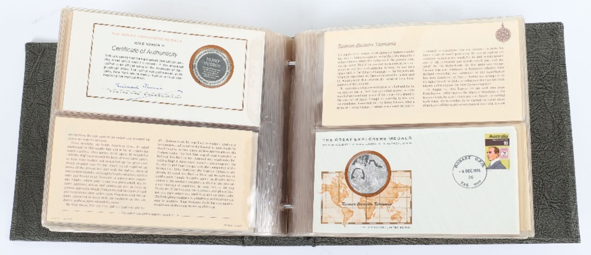 A set of fifty silver medallions, The Great Explorers Medals, John Pinches - Image 10 of 10