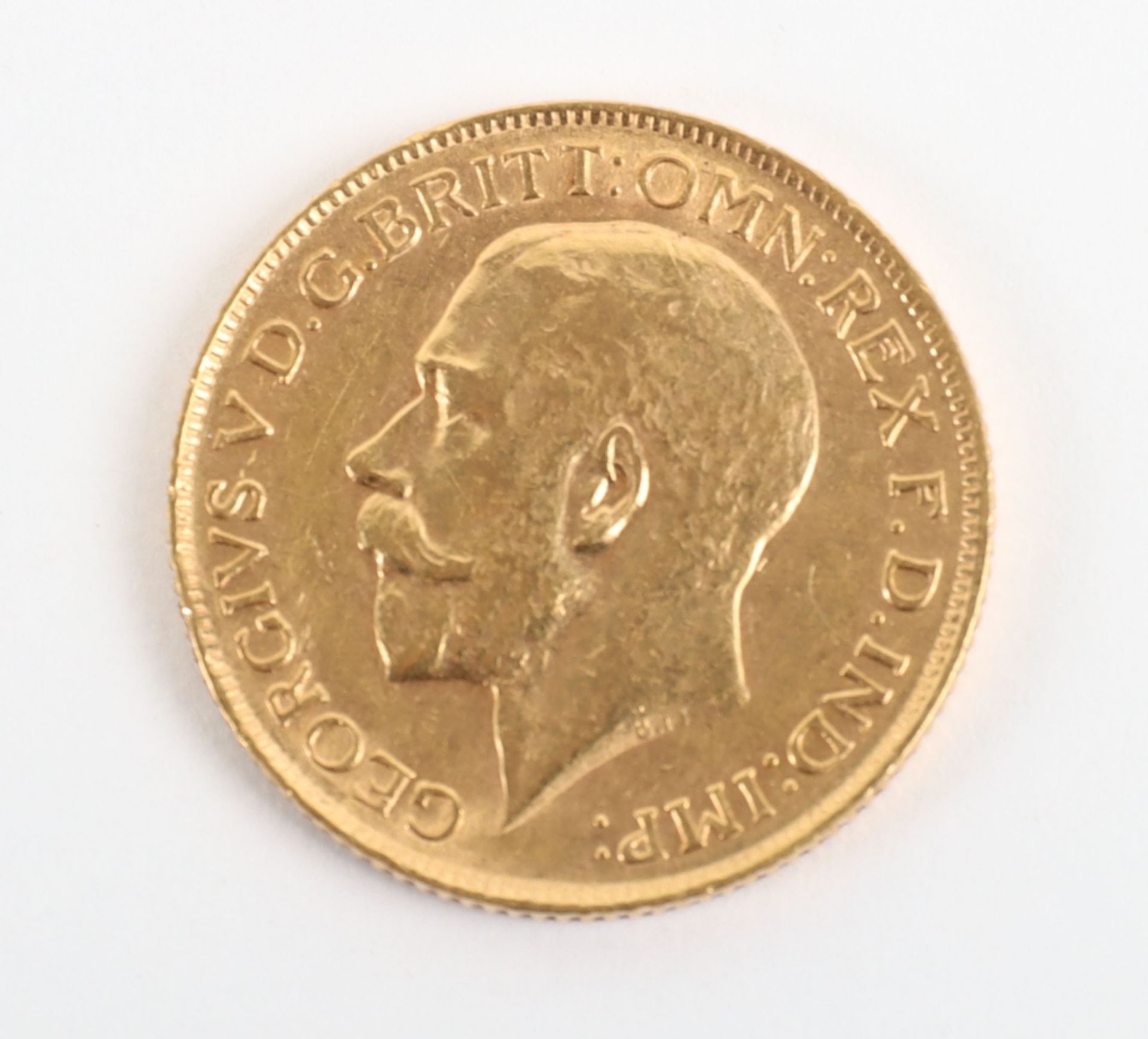 George V (1910-1936), Sovereign 1912