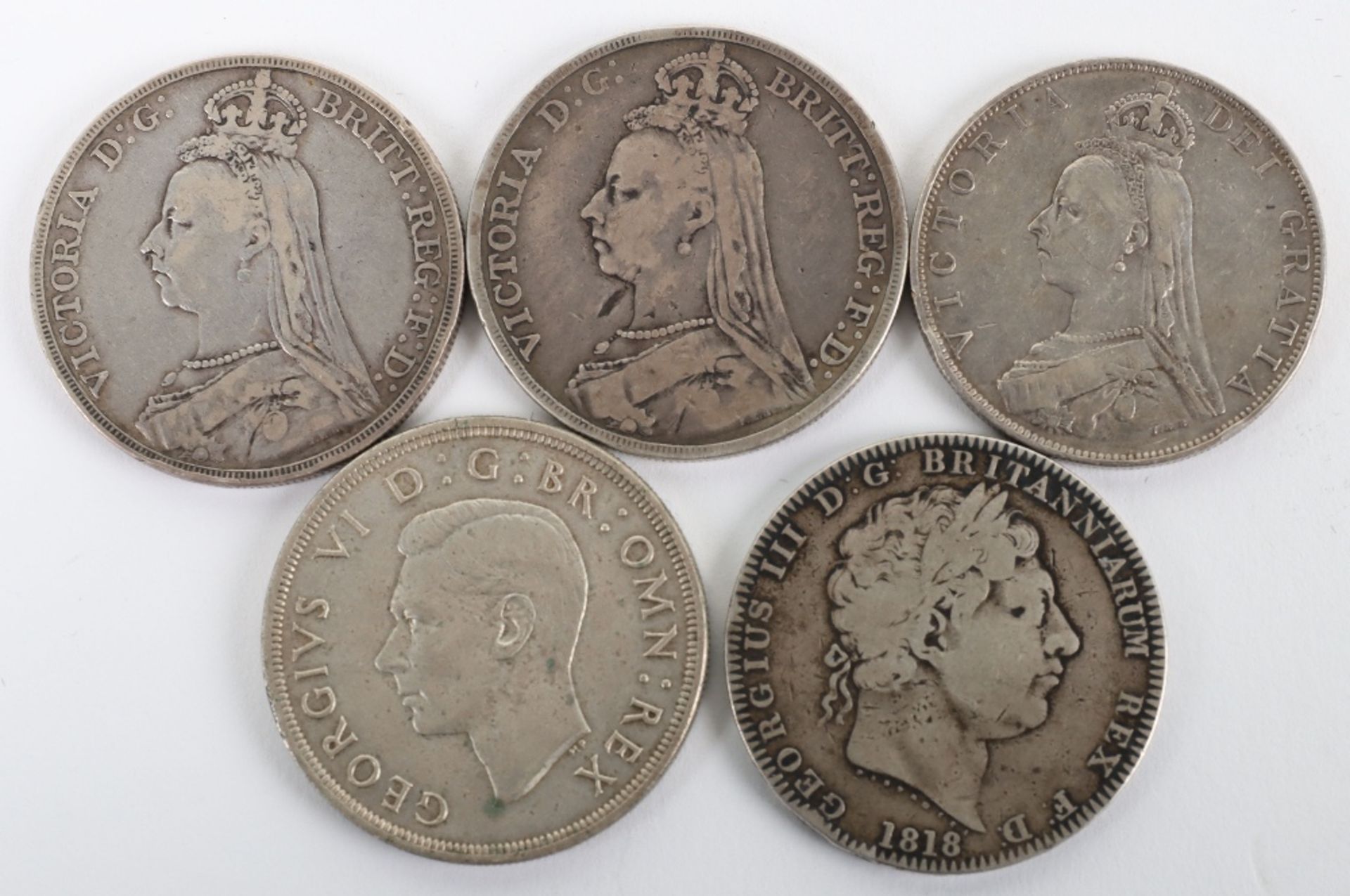 A good selection of GB Crowns