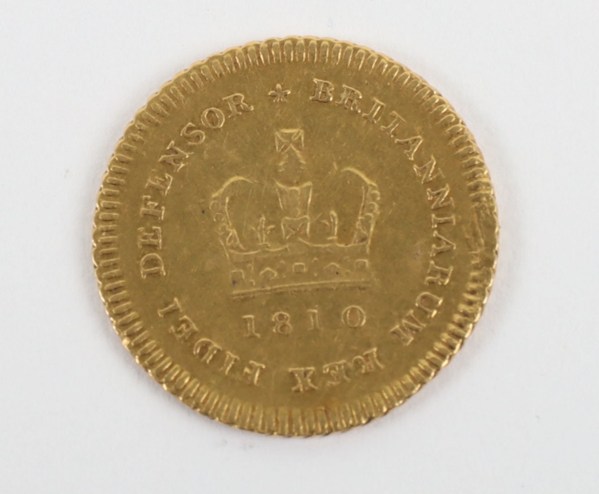 George III (1760-1820) Third Guinea 1810 - Bild 2 aus 2