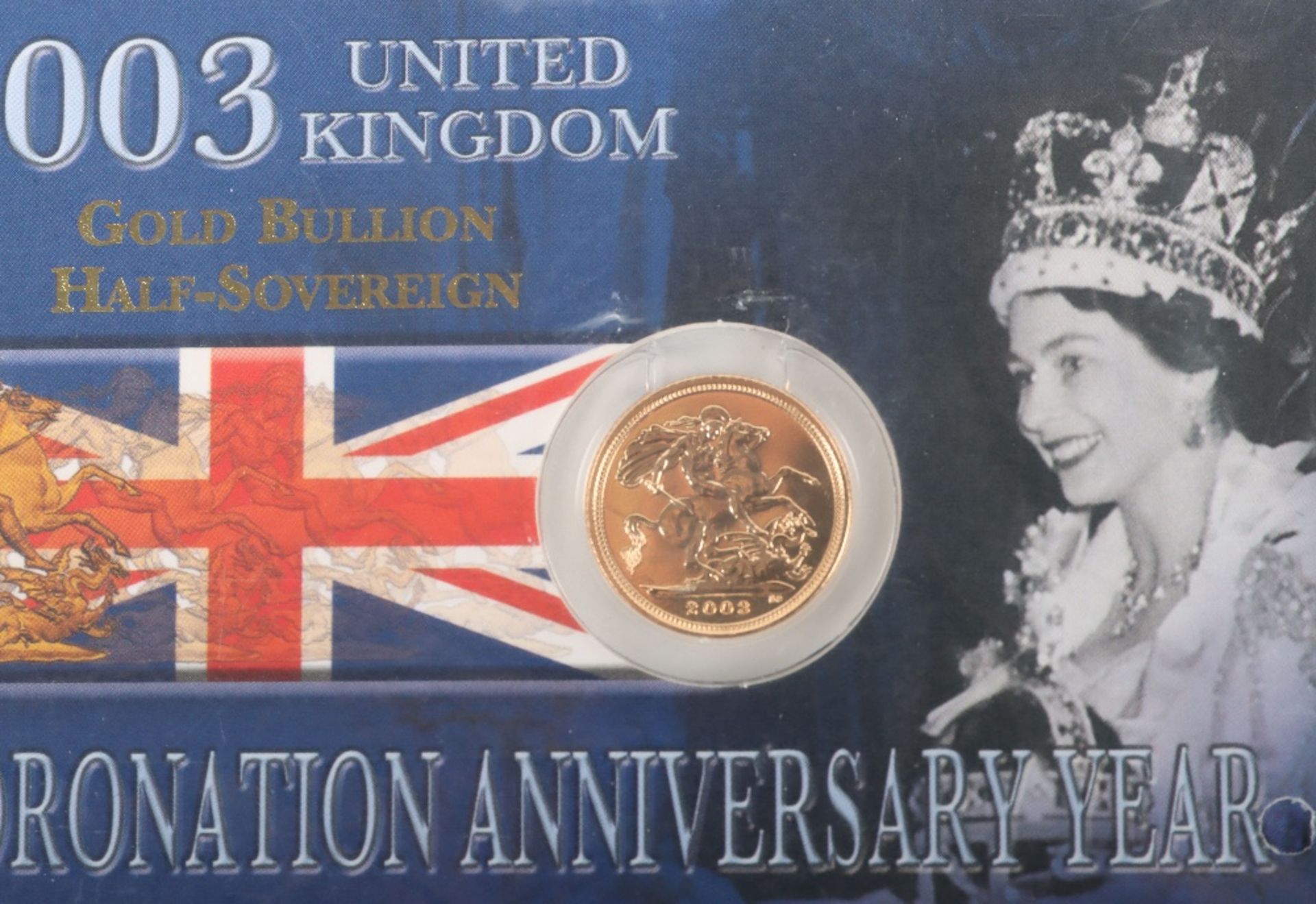 Elizabeth II (1952-), Half Sovereign, 2003 - Image 2 of 2