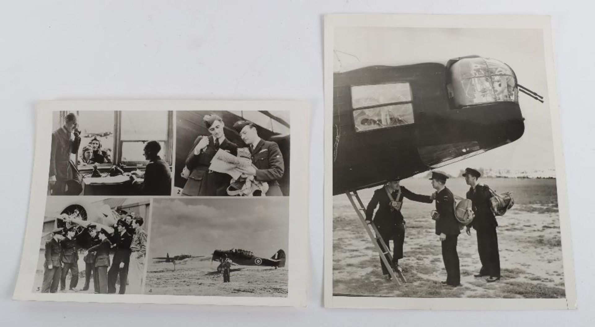 WW2 Air Transport Auxiliary Forage Cap and Ephemera - Image 4 of 4